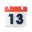 پیش‌نمایش فایل 13-date-5598928 از پک تقویم و تاریخ