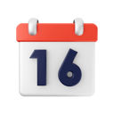 پیش‌نمایش فایل 16-date-5598930 از پک تقویم و تاریخ