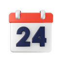 پیش‌نمایش فایل 24-date-5598908 از پک تقویم و تاریخ