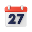 پیش‌نمایش فایل 27-date-5598877 از پک تقویم و تاریخ