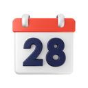 پیش‌نمایش فایل 28-date-5598878 از پک تقویم و تاریخ