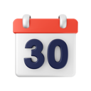 پیش‌نمایش فایل 30-date-5598875 از پک تقویم و تاریخ