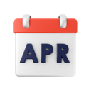 پیش‌نمایش فایل april-calendar-5598941 از پک تقویم و تاریخ