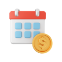پیش‌نمایش فایل dollar-payment-schedule-5598864 از پک تقویم و تاریخ