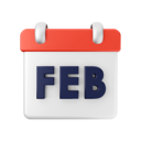 پیش‌نمایش فایل february-calendar-5598939 از پک تقویم و تاریخ