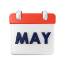 پیش‌نمایش فایل may-calendar-5598942 از پک تقویم و تاریخ