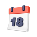 پیش‌نمایش فایل 18-date-5624336 از پک تقویم