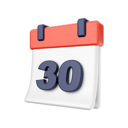 پیش‌نمایش فایل 30-date-5624349 از پک تقویم