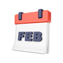 پیش‌نمایش فایل february-5624337 از پک تقویم
