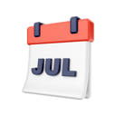 پیش‌نمایش فایل july-5624312 از پک تقویم
