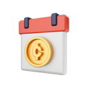 پیش‌نمایش فایل pound-payment-schedule-5624330 از پک تقویم