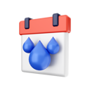 پیش‌نمایش فایل raining-month-5624302 از پک تقویم