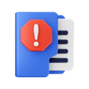 پیش‌نمایش فایل warning-folder-5781761 از پک پوشه ۲