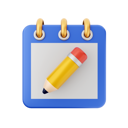 پیش‌نمایش فایل edit-calendar-6746447 از پک تقویم