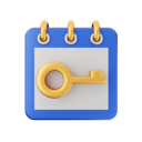 پیش‌نمایش فایل key-calendar-6746450 از پک تقویم