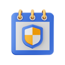 پیش‌نمایش فایل shield-calendar-6746465 از پک تقویم