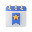 پیش‌نمایش فایل bookmark-calendar-6746274 از پک تقویم