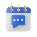پیش‌نمایش فایل chat-calendar-6746282 از پک تقویم