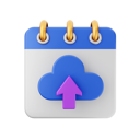 پیش‌نمایش فایل cloud-upload-calendar-6746269 از پک تقویم