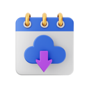 پیش‌نمایش فایل download-cloud-calendar-6746273 از پک تقویم