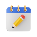 پیش‌نمایش فایل edit-calendar-6746275 از پک تقویم