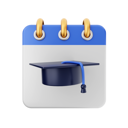 پیش‌نمایش فایل graduation-hat-calendar-6746276 از پک تقویم