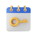 پیش‌نمایش فایل key-calendar-6746278 از پک تقویم