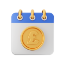 پیش‌نمایش فایل pound-calendar-6746265 از پک تقویم
