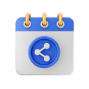 پیش‌نمایش فایل share-calendar-6746296 از پک تقویم