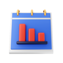 پیش‌نمایش فایل bar-chart-calendar-6741721 از پک تقویم