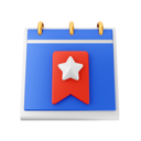 پیش‌نمایش فایل bookmark-calendar-6741702 از پک تقویم