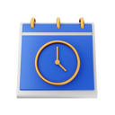 پیش‌نمایش فایل clock-calendar-6741714 از پک تقویم