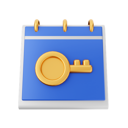 پیش‌نمایش فایل key-calendar-6741719 از پک تقویم