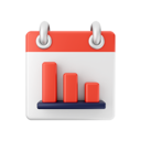 پیش‌نمایش فایل bar-graph-calendar-6673857 از پک تقویم