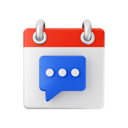 پیش‌نمایش فایل chat-calendar-6673839 از پک تقویم