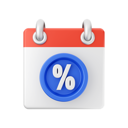 پیش‌نمایش فایل discount-calendar-6673846 از پک تقویم