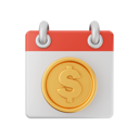 پیش‌نمایش فایل dollar-calendar-6673825 از پک تقویم