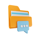 پیش‌نمایش فایل chat-folder-6842581 از پک فایل‌ها پوشه