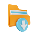 پیش‌نمایش فایل download-folder-6842622 از پک فایل‌ها پوشه