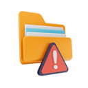 پیش‌نمایش فایل folder-warning-6842602 از پک فایل‌ها پوشه