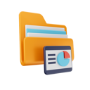پیش‌نمایش فایل pie-chart-folder-6842583 از پک فایل‌ها پوشه