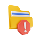 پیش‌نمایش فایل folder-warning-6842178 از پک پوشه
