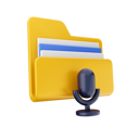 پیش‌نمایش فایل mic-folder-6842195 از پک پوشه
