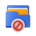 پیش‌نمایش فایل ban-folder-6842100 از پک آبی پوشه، رنگی