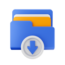 پیش‌نمایش فایل downloading-file-6842110 از پک آبی پوشه، رنگی