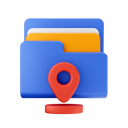 پیش‌نمایش فایل location-folder-6842112 از پک آبی پوشه، رنگی