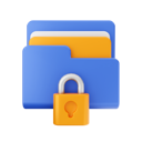 پیش‌نمایش فایل locked-file-6842120 از پک آبی پوشه، رنگی