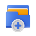 پیش‌نمایش فایل new-folder-6842083 از پک آبی پوشه، رنگی