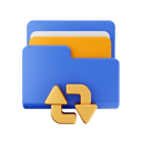 پیش‌نمایش فایل reload-folder-6842115 از پک آبی پوشه، رنگی