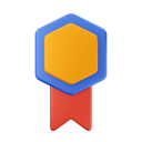 پیش‌نمایش فایل reward-badge-6857276 از پک UI ضروری